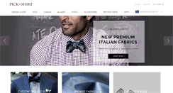 Desktop Screenshot of pickashirt.com